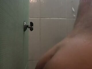 Opening my ass with a nice thick cock