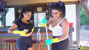 Kesha Ortega And Sheila Ortega In 2 Big Asses Is Better Than One