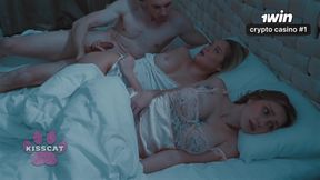 Will Stepdad Fuck And Cum Inside Stepdaughter Jessie Ames In Share Bed While Stepmom?