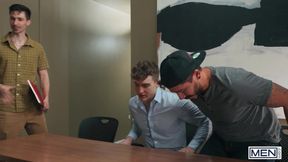 MEN - Kane Fox Takes Control Of Kai's Vibrating Plug Before Bending Him Over For Hot Rimming And Hard Sex