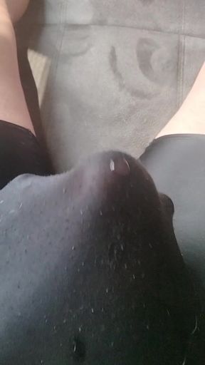 Cum in spandex