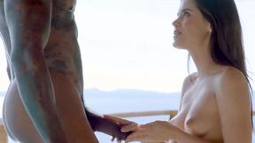 ”BLACKED Little Caprice is a hot wifey on vacation”