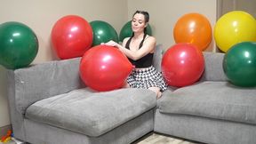 Sitting Pretty: A Horny Balloon JOI Tease