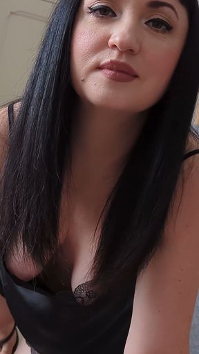 Good Morning Blowjob &amp; Cum in Mouth - Dame Olga 4K (744)