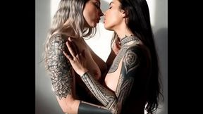 Modelos IA piel Tatuada