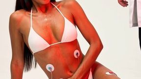 Title: Electro Therapy: RED = Power On & Green = Respite