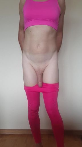 misr4 - Pink leggings