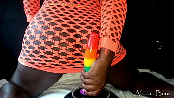 Orange is my Favourite color for risky outdoor masturbation