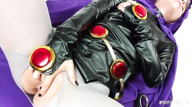 Raven Chokes on Her Anime Drips Teasing Robin