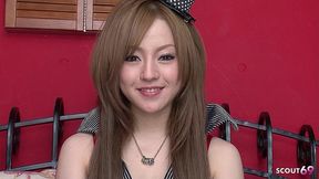 petite japanese teen get first time cum in mouth at blowjob after orgasm at uncensored jav casting