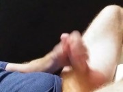 Redheaded guy jacking off at Wal-Mart