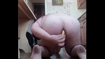 A gay man with a HUGE ASS fucks doggy style!