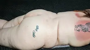 BBW gets a massive job on her huge booty before a huge cumshot