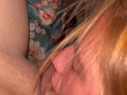 practicing deepthoat making some mess PT 2 - Full on OnlyFans Raxxxbit