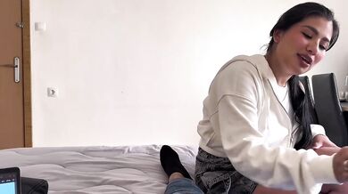 Latina Tattooed Step Sis Gushing Creampie To Make Ex Jealous Part 1