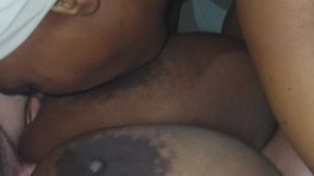 Reverse Tittyfuck Zelda55KK threesome tit sucking pov 4k