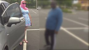 Big juicy fat ass busty white girl having sex in car - BBW ssbbw milf in mini dress creampie twice