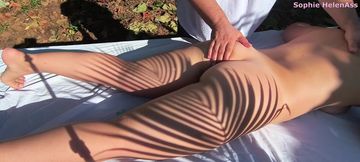Hot Blonde Cheating on Her Husband with the Masseuse!