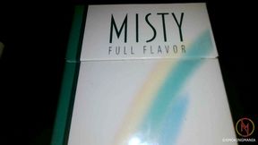 Misty full flavor menthol inside