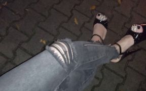 Crossdressing - Stripper Heels and Skinnt Jeans