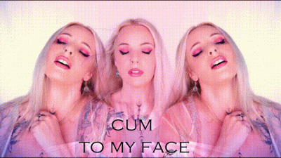 CUM to my face