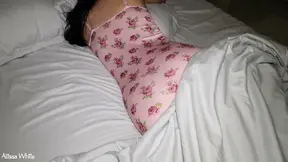 Woke-up amateur girl with stunning booty gets fucked in doggy style