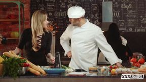 Apolonia Lapiedra's Wild Kitchen Party Fuels Intense Passion