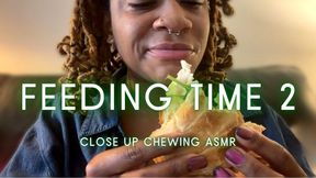 Feeding Time 2 with Temptress Mango: Close Up Chewing ASMR