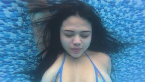 "Holding my breath and pushing myself to the absolute limit..."