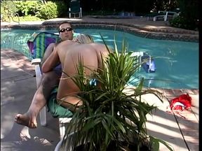 Hot busty chick gets a big cock to suck