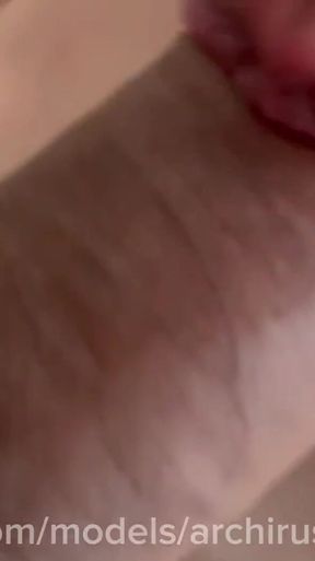Must-see moment from &quot;Femboy eats cum! Daddy gushes cum into the mouth of a young sissy twink!&quot;