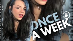 Once a week [ITA]