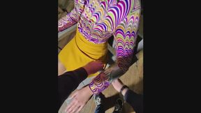 5356 Alana in Tape Boot Escape Challenge 2