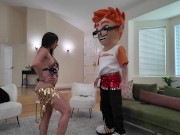 I Spank Sasha Pearl’s Big Tits for a Creampie in Our Dance Duel!