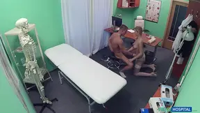 Hot Nurse gets creampied in fake hospital