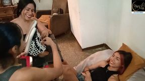 FUN TICKLING SESSION WITH MARIA, FRANCIA, AND KARLA ON THEIR FEET