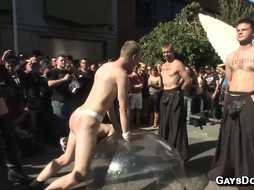 Gay Bondage Public Gangbang Outdoor
