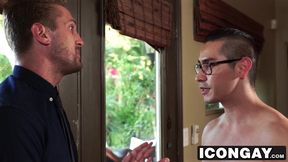 Good looking hunk anally destroys a pretty young jock