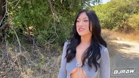 BJRAW Alexa Chains covered with a HUGE facial cumshot