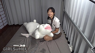POV masturbation show - my Japanese stepdaughter is horny