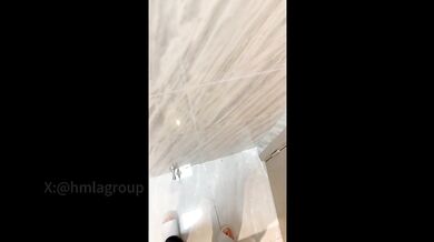 The bathroom issue—the downstairs neighbor just won't let it go. They actually went and did something like that.