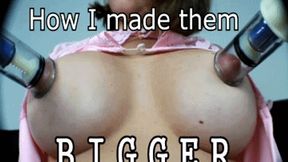 How i made them Bigger (iPhone)