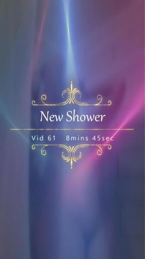 Vid61 – New Shower