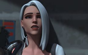Ashe & D.va From Overwatch Porn - Deepthroat Assist, Wild Double Penetration & Anal Fuck with Big Black Dick