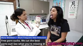 Raven Rogue Is Humiliated By Dirty Dermatologists Doctor Aria Nicole When She Goes To Get A Wart Removed GirlsGoneGynoCom!