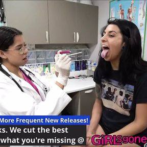 Raven Rogue Is Humiliated By Dirty Dermatologists Doctor Aria Nicole When She Goes To Get A Wart Removed GirlsGoneGynoCom!