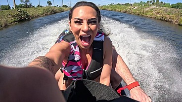 Big Ass Latina Takes a Ride on a Dick and A Jet Ski - Essie - Brian O'Mally -