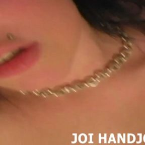 Blow your hot load all over my tits JOI