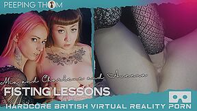 Mia Aveena Charlene - teen 18+ Fisting Lessons With Queen Charlene