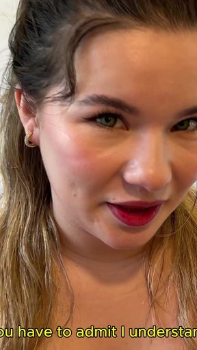 Stepsister You Already Saw Me Naked, Now I Want to See You Naked. Stepbrother Enters by Accident